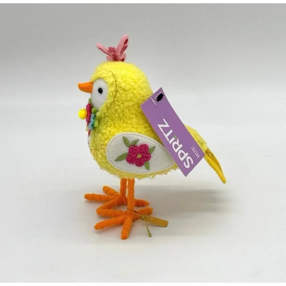 Target Featherly Friends HUE Spring Easter 2025 Yellow Floral Butterfly Bird NEW